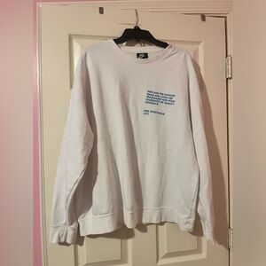 Nike Men's Sportswear Swoosh Crew Pullover Sweatshirt Size XL